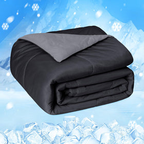 HOMFINE cooling blanket double-sided cold for all-night comfort
