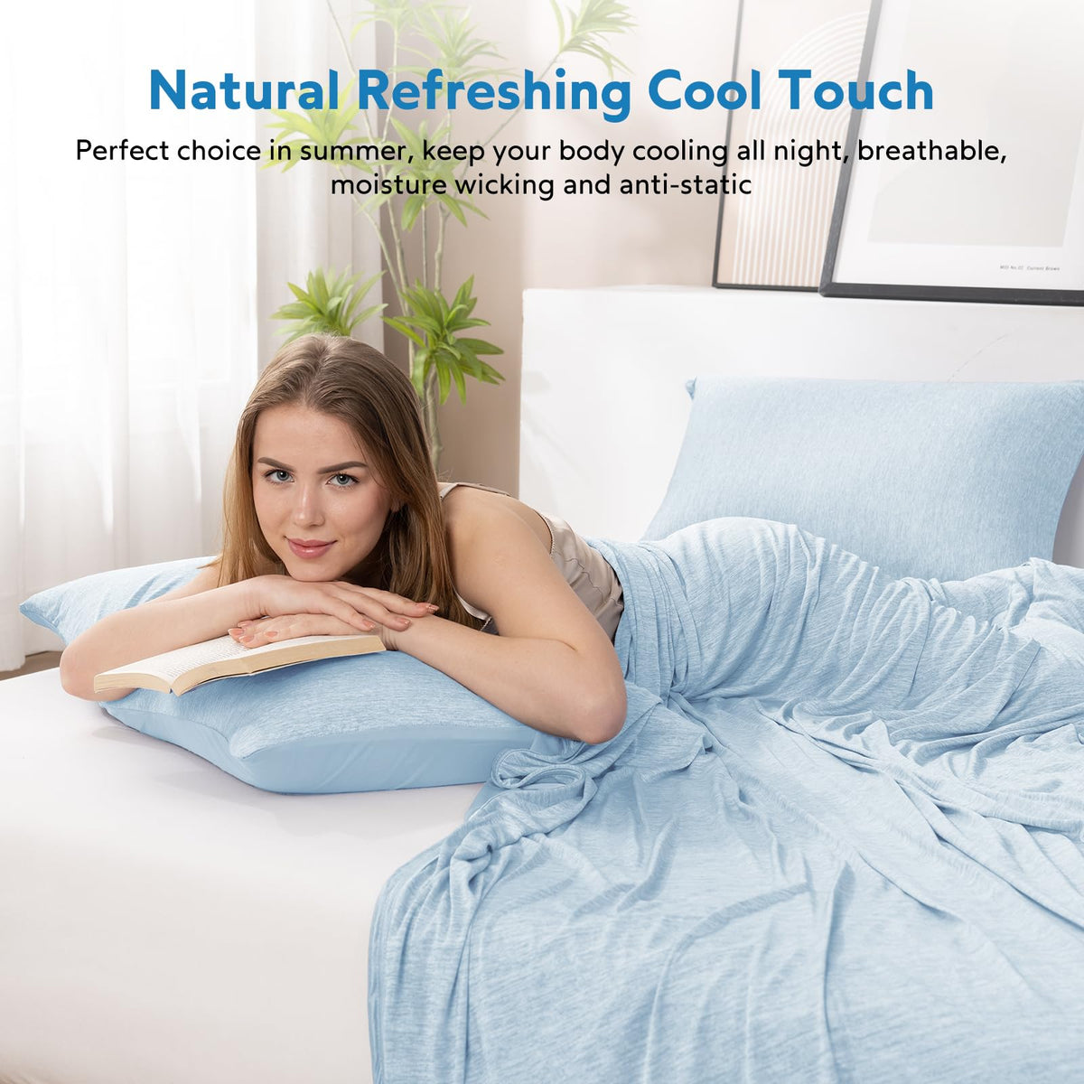 HOMFINE cooling blanket double-sided design offers versatile year-round comfort