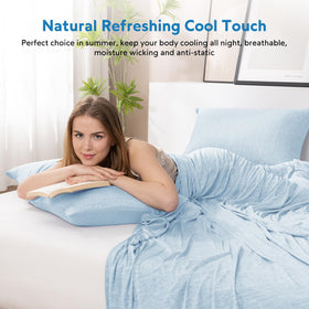HOMFINE cooling blanket double-sided design offers versatile year-round comfort