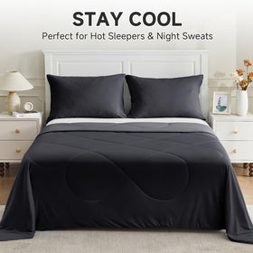 HOMFINE cooling blanket easy-care and machine washable.