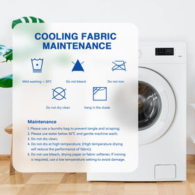 HOMFINE cooling blanket surface texture shows lightweight moisture-wicking fabric
