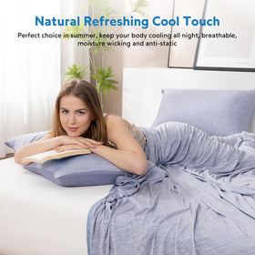 HOMFINE cooling blanket reverse-driven design highlights breathable fabric