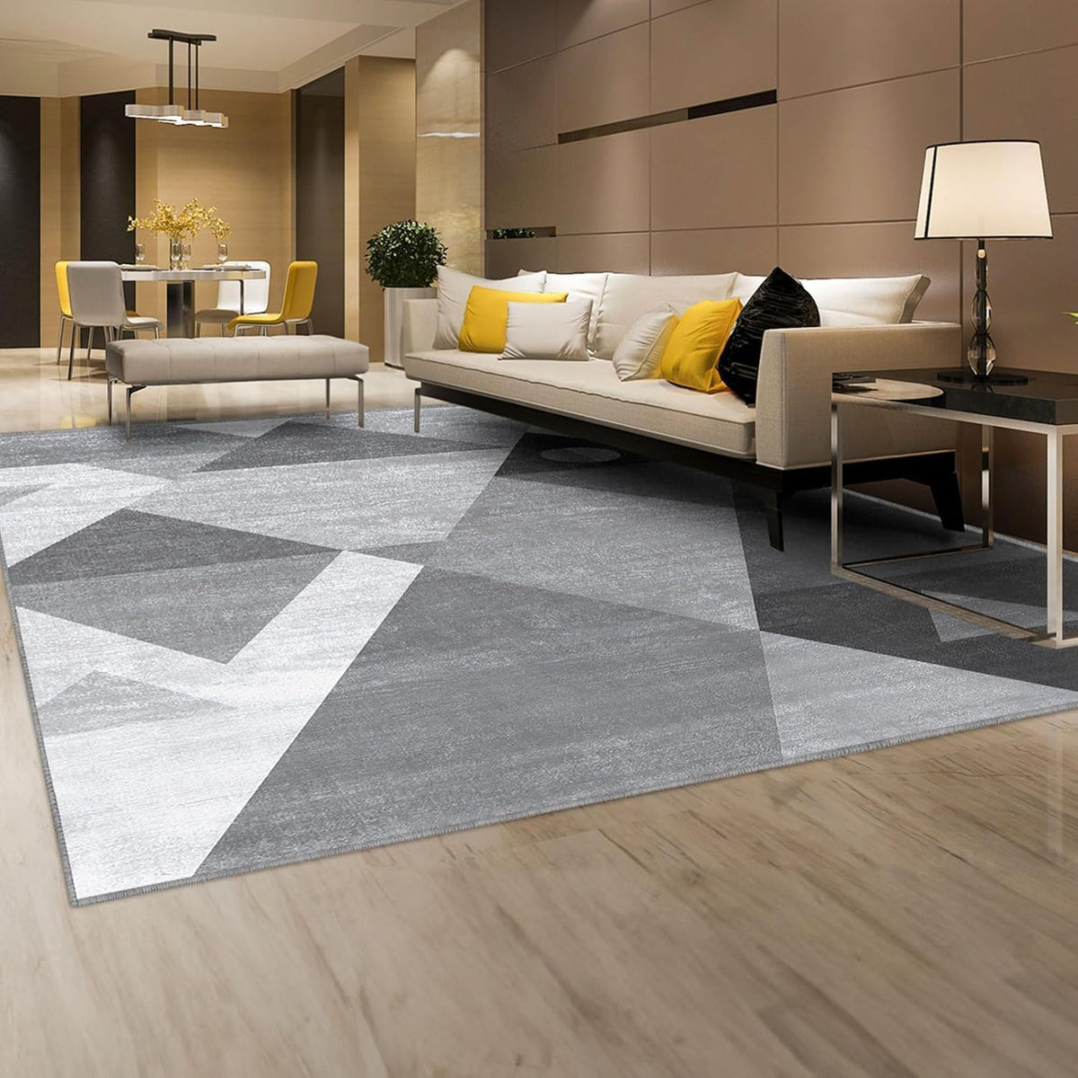 HOMFINE soft velvet bedroom rug with inviting texture for cozy spaces.