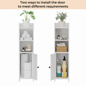 Homhedy corner cabinet shelves demonstrate versatile storage for bath essentials.