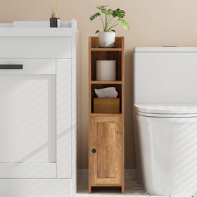 Homhedy ready-to-use storage enhances bathroom organization
