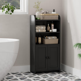 Homhedy cabinet dimensions chart shows space-saving footprint.