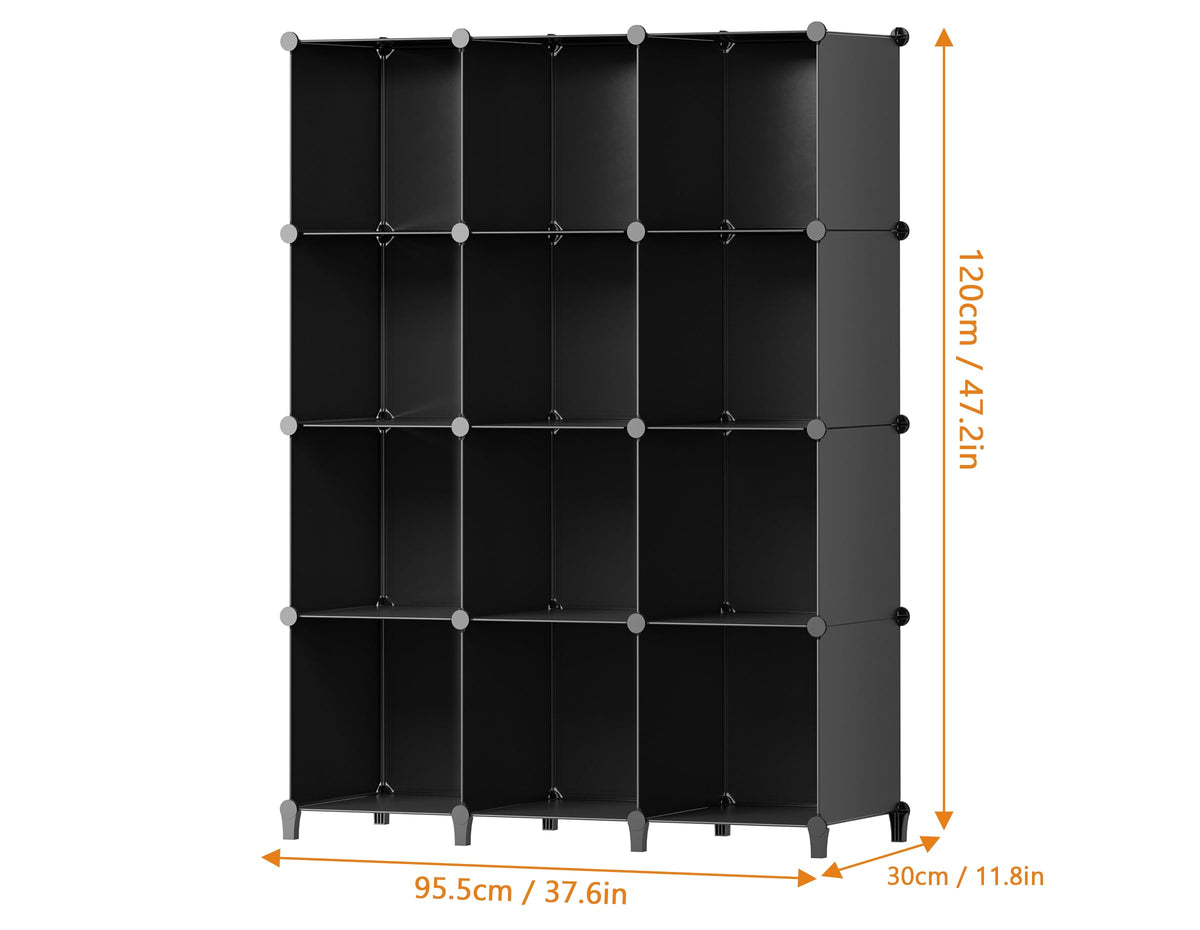 HOMIDEC assembly steps enable quick setup and flexible layout.