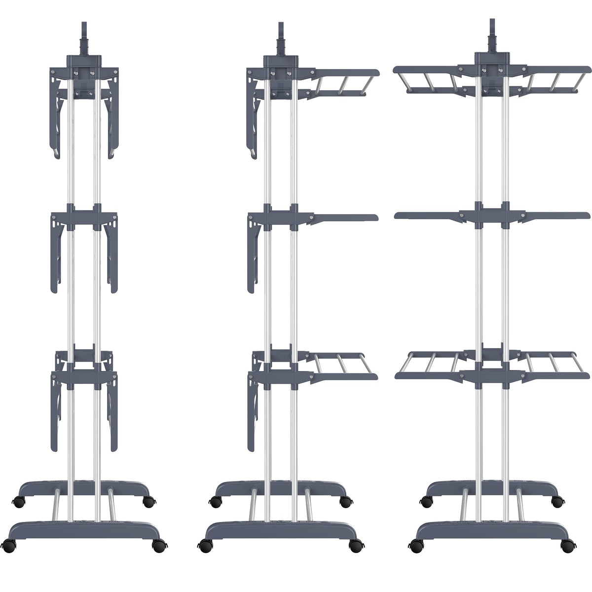 Homidec drying rack suitable for indoor or outdoor use.