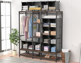 HOMIDEC compact-bedroom-organization showcases space-saving shelves in small rooms.