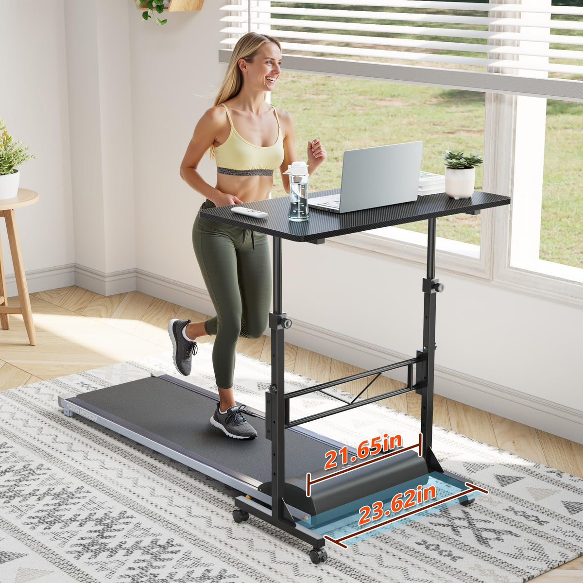 HOMIDEC desk-small-space-office ideal for bedrooms and studios
