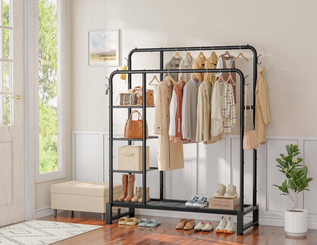 HOMIDEC durable metal frame construction emphasizes stability