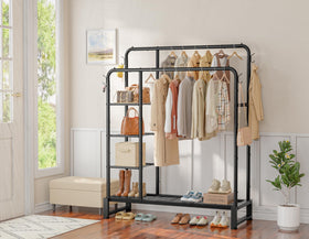 HOMIDEC durable metal frame construction emphasizes stability