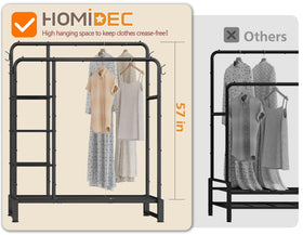 HOMIDEC packaging includes tools and clear instructions