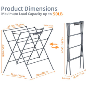 HOMIDEC 10mm steel-tubes provide sturdy support for heavy fabrics.