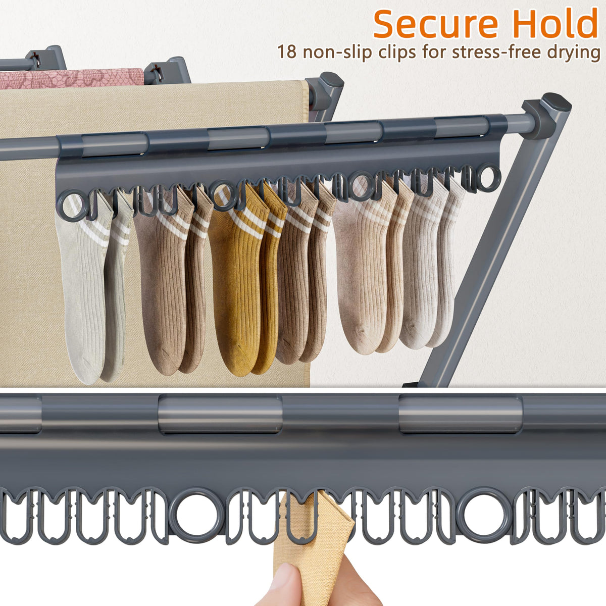 HOMIDEC dimensions-30x29x37-inches fit in kitchens and balconies.