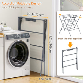 HOMIDEC lightweight-6lbs rack is easy to move for dorms or trips.