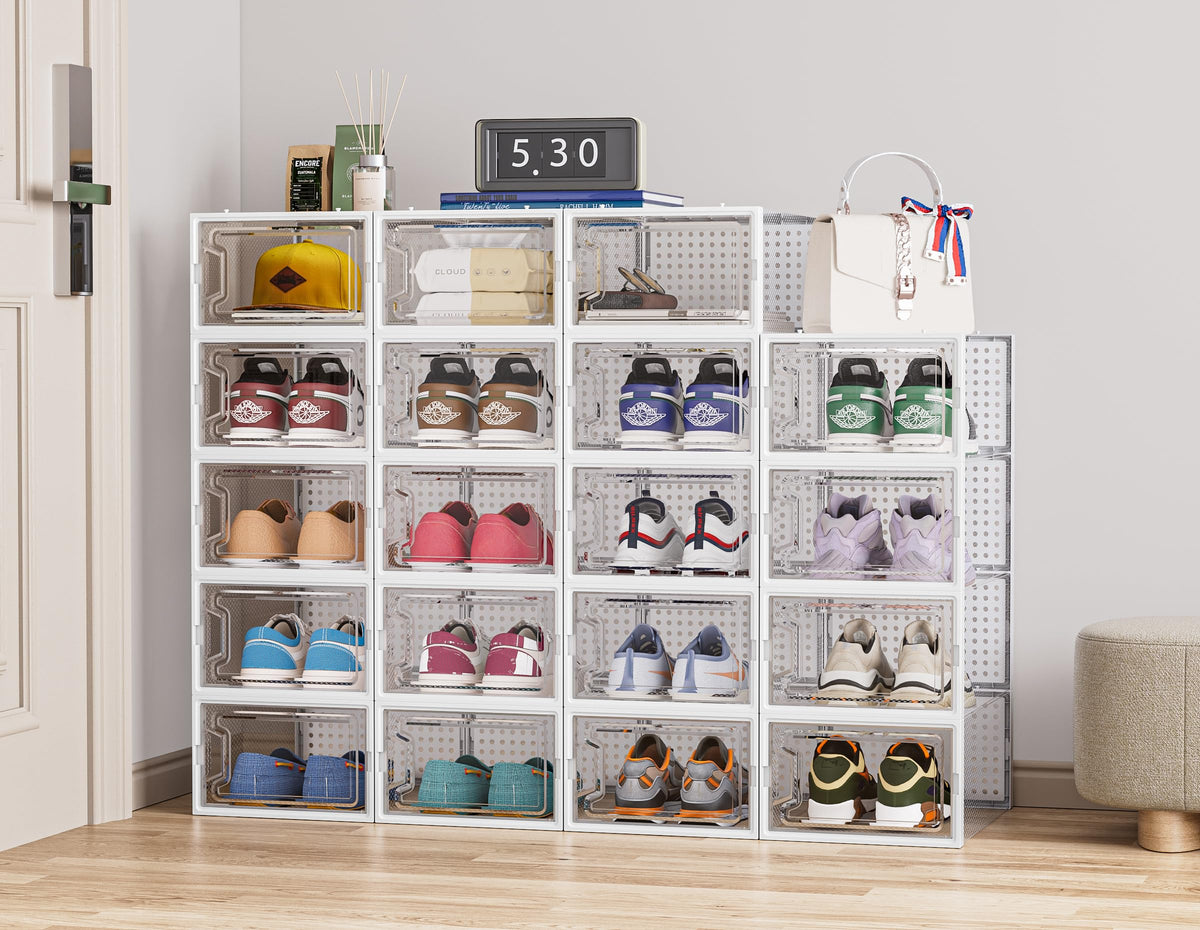 HOMIDEC storage in entryways, closets, under beds, or drawers.