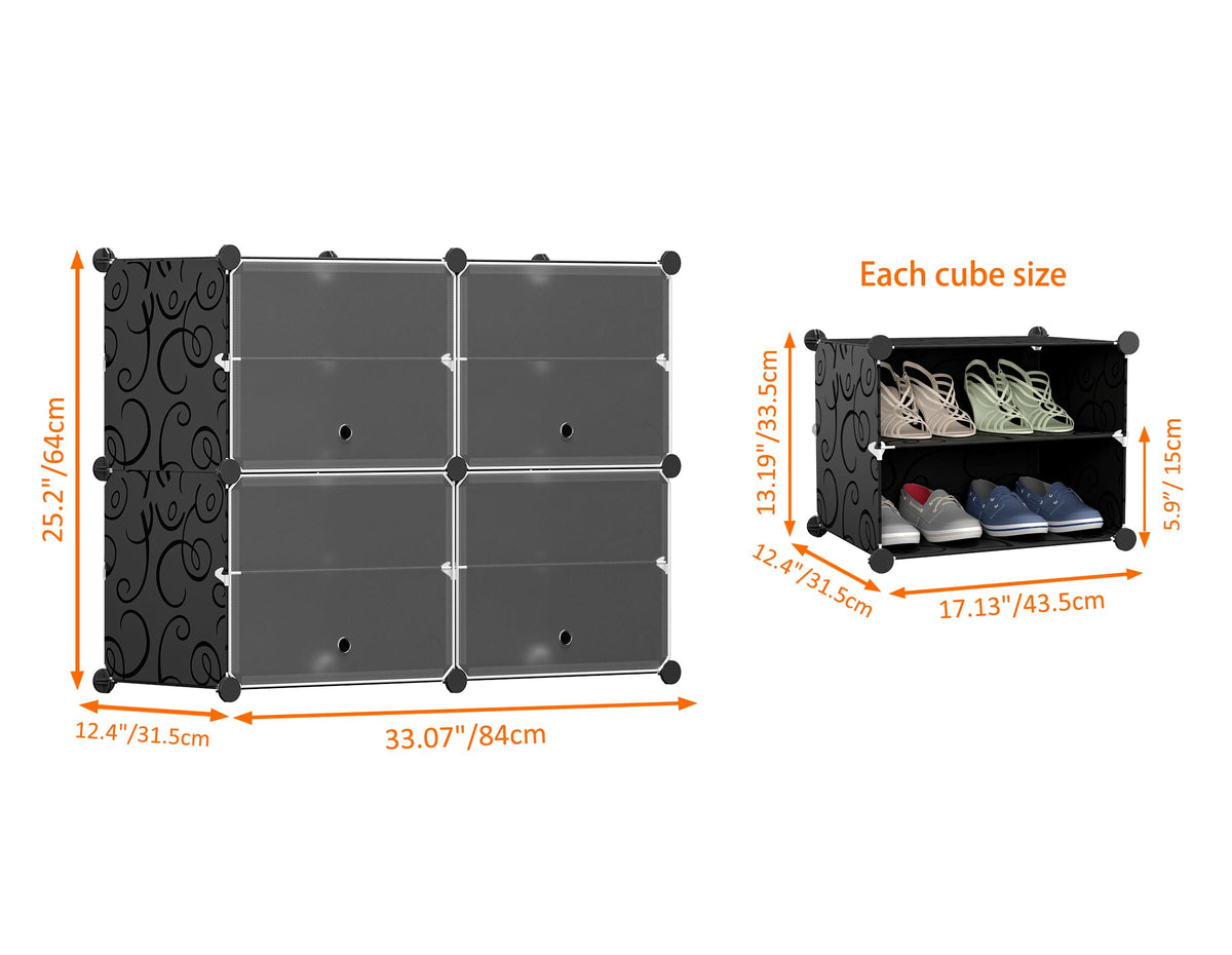 HOMIDEC waterproof surface is easy to wipe clean.