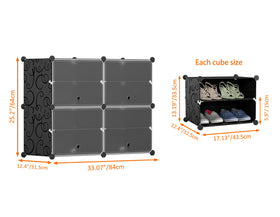 HOMIDEC waterproof surface is easy to wipe clean.