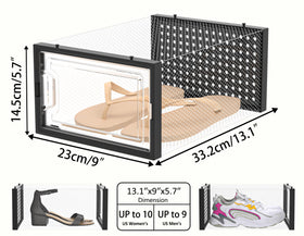 HOMIDEC dustproof breathable vented boxes promote airflow and reduce odor.