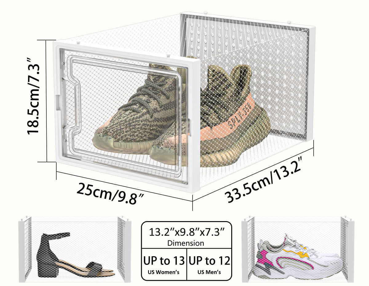 HOMIDEC stackable box connected securely for easy, stable removal