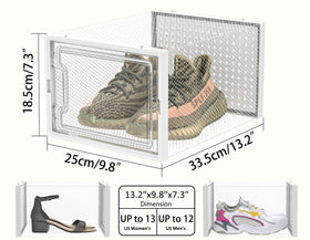 HOMIDEC stackable box connected securely for easy, stable removal