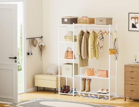 HOMIDEC Wardrobe Closet large top surface for suitcases and boxes
