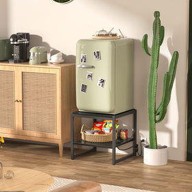 Homieasy end table side view shows compact footprint for small rooms