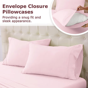 Homilay OEKO-TEX certified sheets emphasize skin-friendly quality.