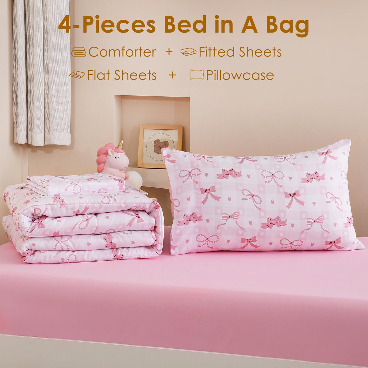 Homilay reversible design with space rockets and rainbow unicorns for imaginative bedrooms.
