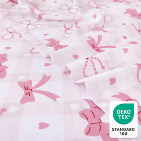 Homilay cartoon-inspired sheets add color and character to nightly routines.