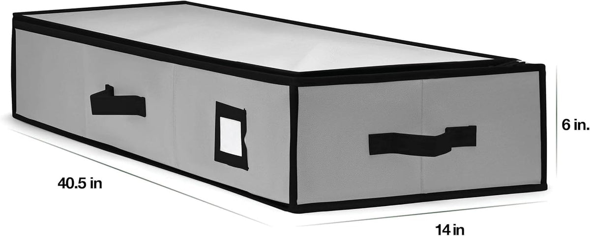 Homior Gift Wrap Organizer durable 600D Oxford fabric protects supplies.
