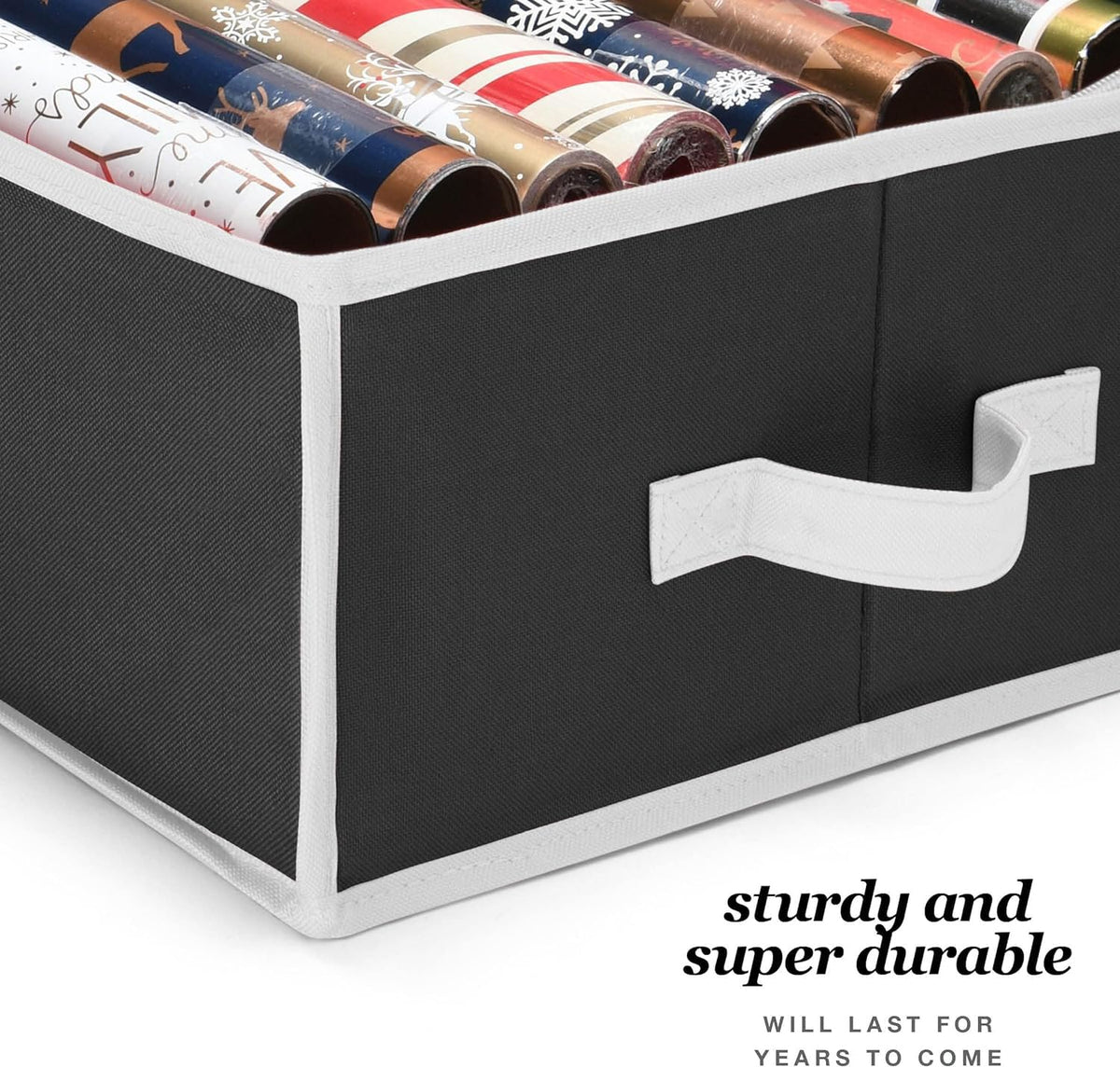 Homior reinforced-handles design makes lifting heavy wrap easy
