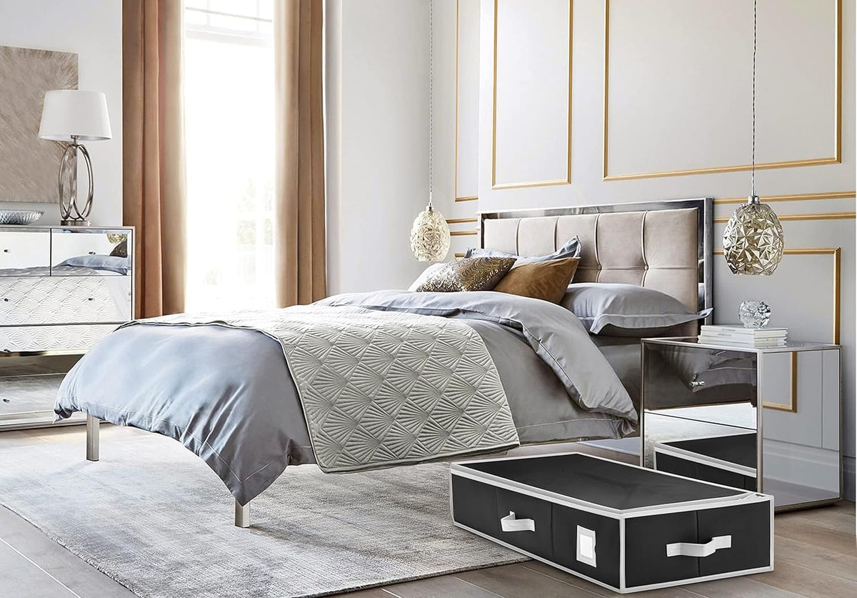 Homior holiday decor storage bag section organizes decorations safely