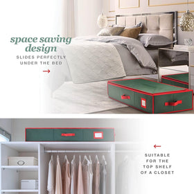 Homior Premium Wrap Organizer reinforced handles for easy carrying