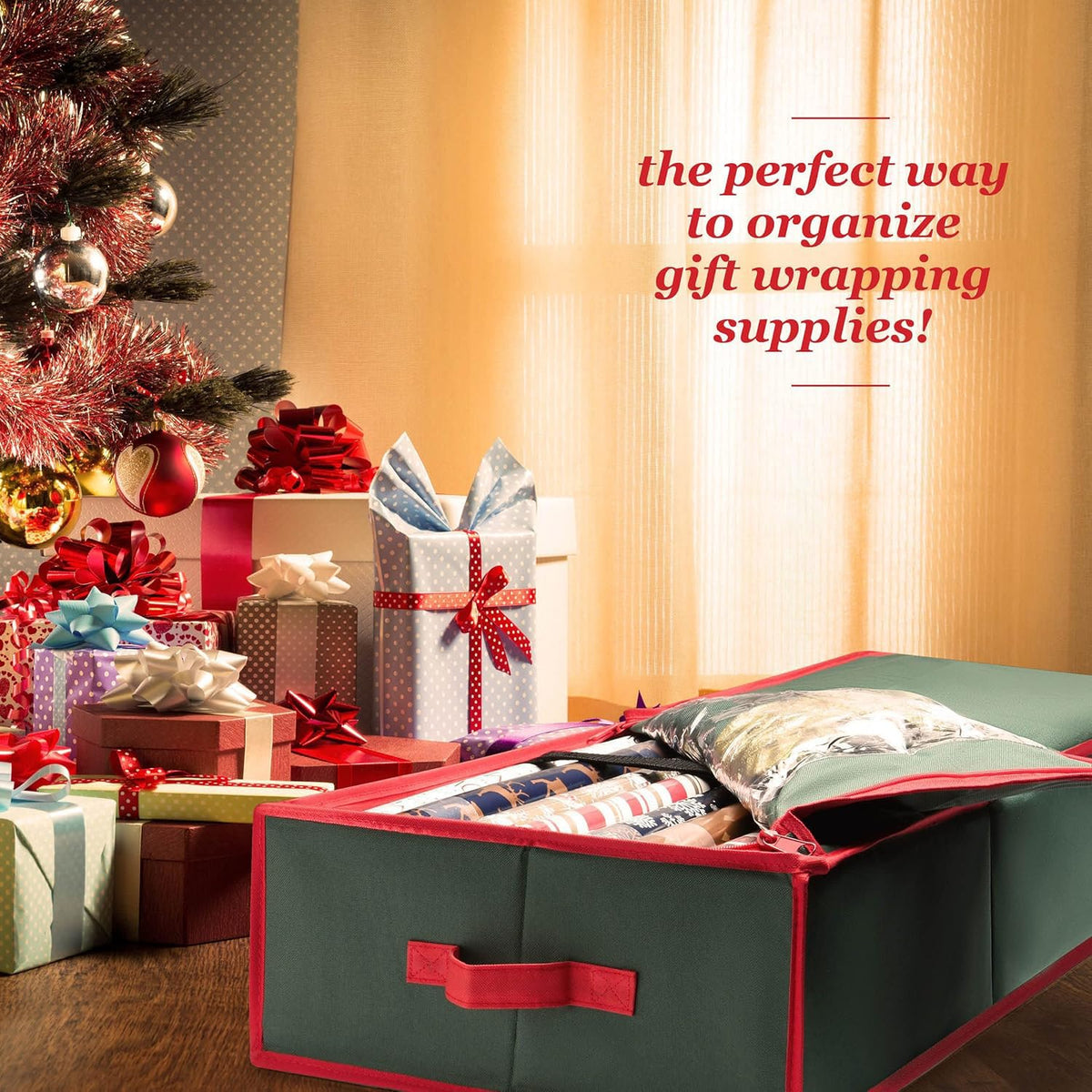 Homior Premium Wrap Organizer tear-proof fabric close-up highlighting durability