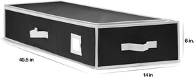 Homior 27-roll capacity organizer accommodates many wraps for Christmas