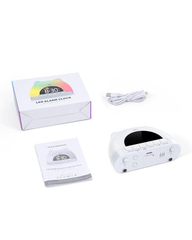 Bright yet soft ambience ideal for bedtime routines and wake-ups.