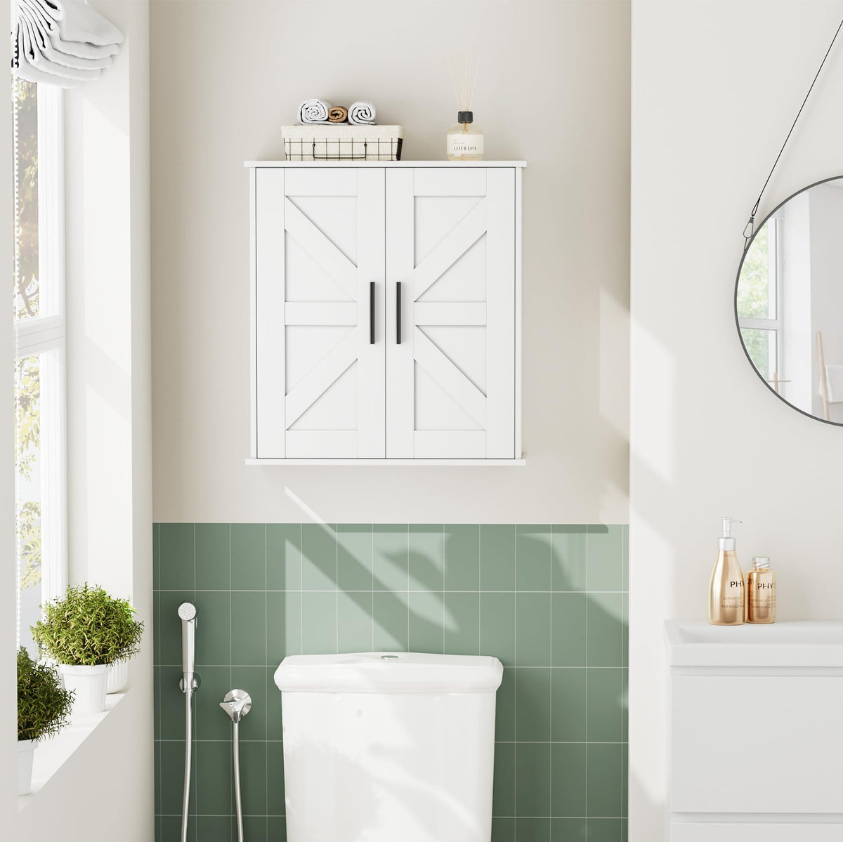 Homleke multipurpose storage fits kitchen, laundry, or entryway needs.