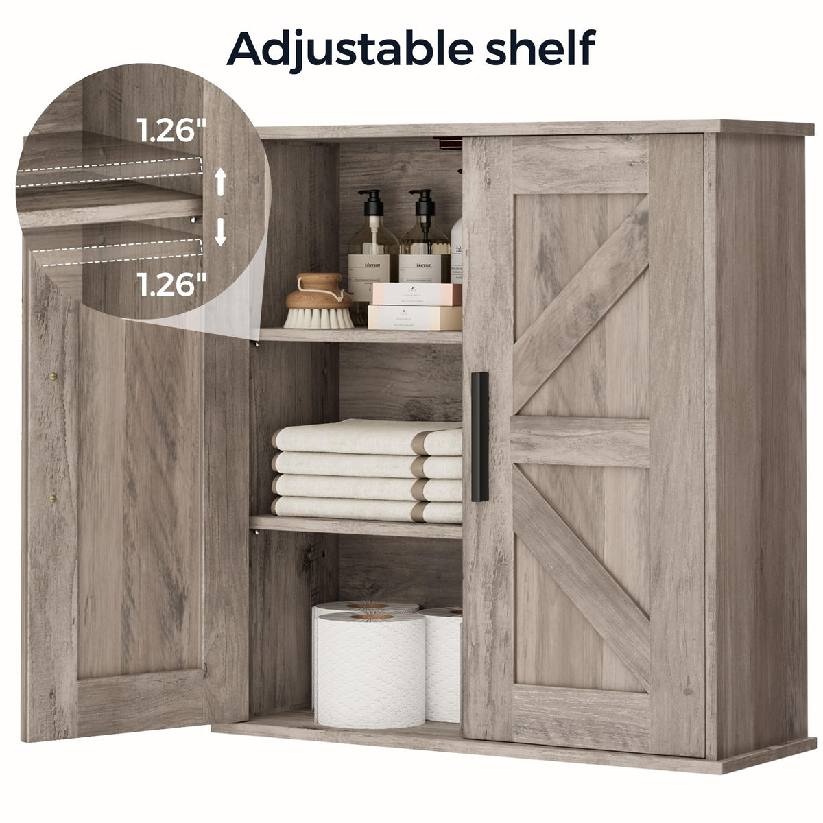 Homleke MDF construction with moisture-resistant finish withstands humidity