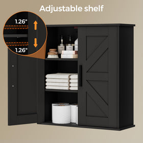 Homleke wall-mounted kitchen storage highlighting spice organization