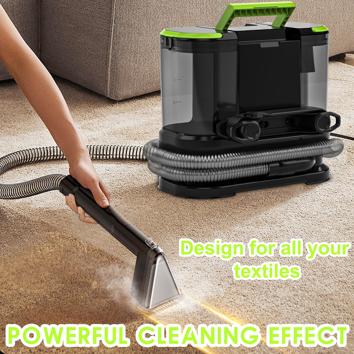HOMLOVE curtain cleaning tool removes dust and spills from drapes