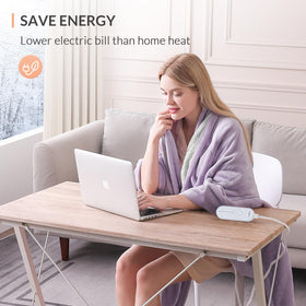 HOMLYNS LuxeHeat interior wiring highlights even heat distribution