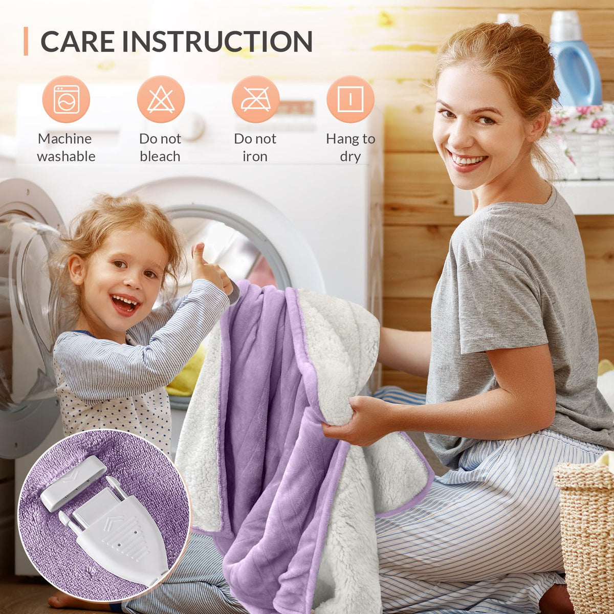 HOMLYNS LuxeHeat boxed as a gift for elderly comfort