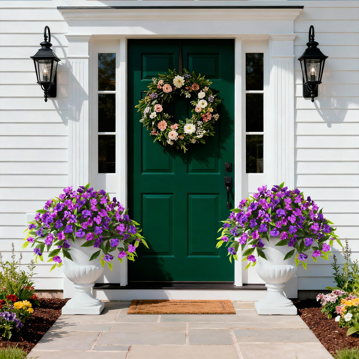 Hommyea weatherproof decorations for outdoor spaces like porches and balconies