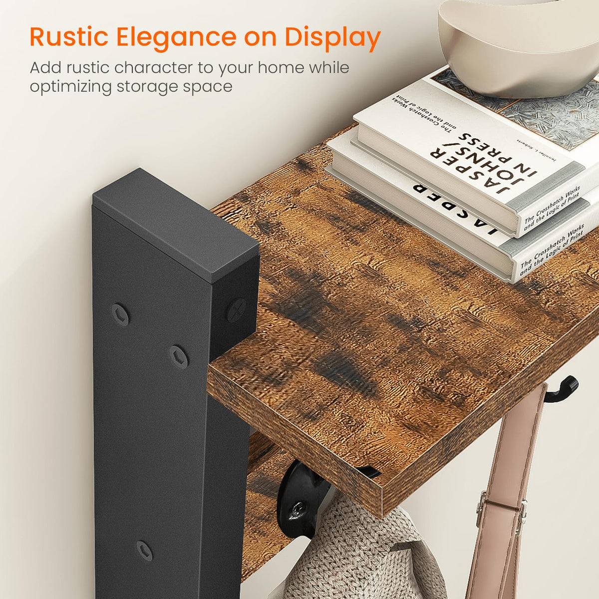 Homode shelf display area for photos or small decor