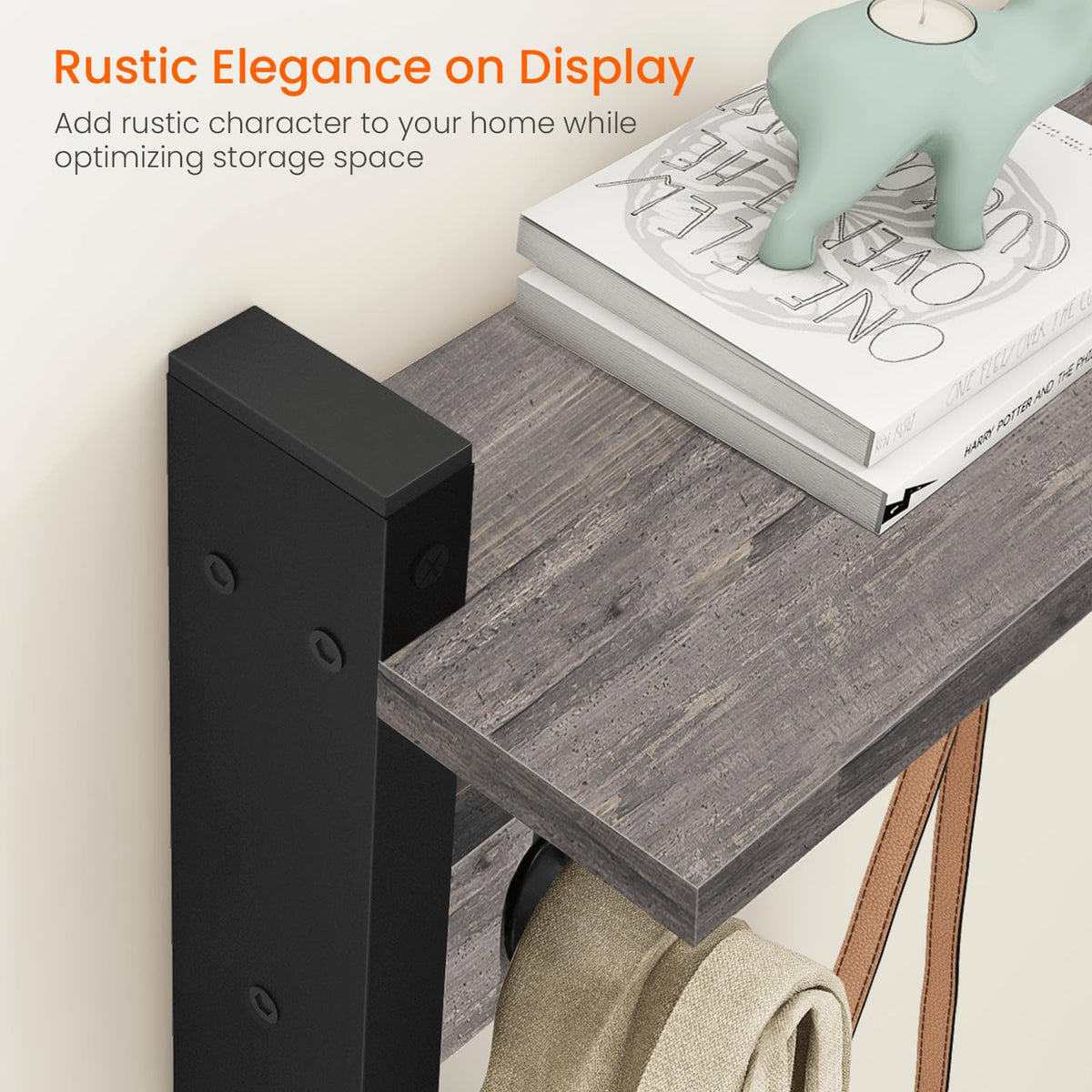 Homode sturdy coat rack wall mount supports jackets, backpacks, and everyday essentials.