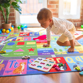 HOMORE rug featuring seasons visuals to support storytelling