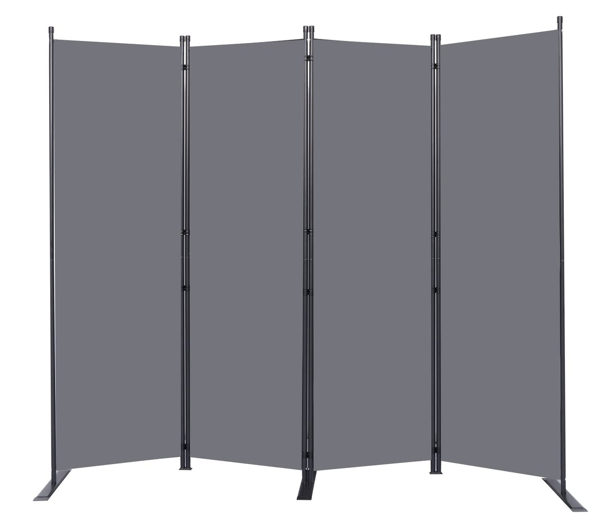 HOMSCREENER 4-panel folding room divider for quick, flexible space separation.