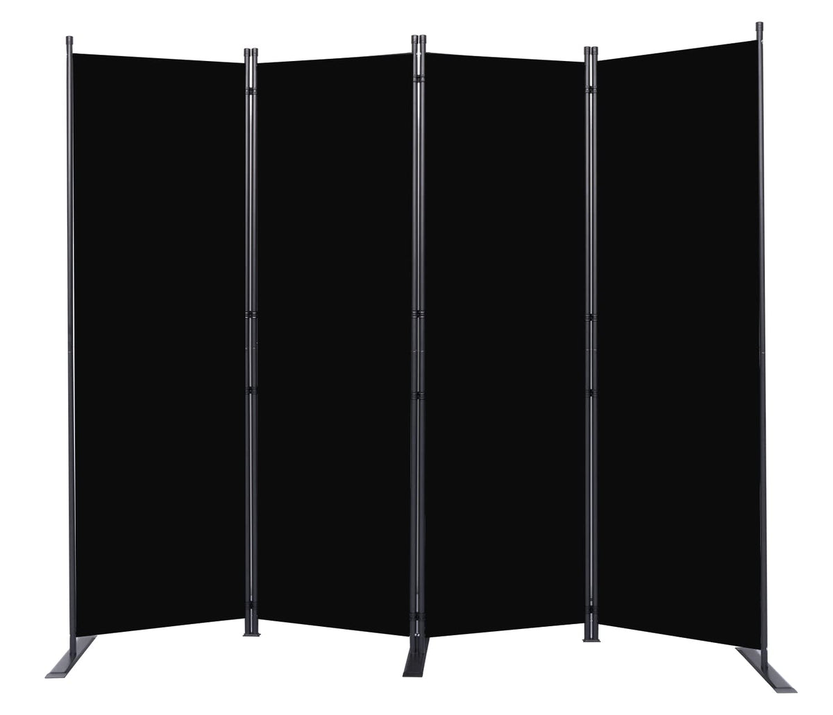 HOMSCREENER room divider with stable steel frame for lasting room separation.